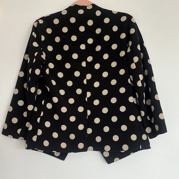 ANTHROPOLGIE COREY LYNN CALTER POLKADOT BLAZER - Picture 3 of 3